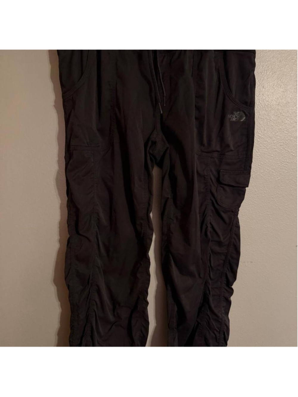 The North Face black utility cargo jogger pants, women’s size XL